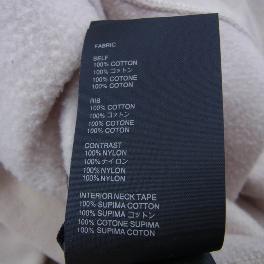 FEAR OF GOD フィアオブゴッド SEVENTH COLLECTION 7th Hoodie セブンス ナンバリング プルオーバー スウェット パーカー ベージュ系 S【中古】