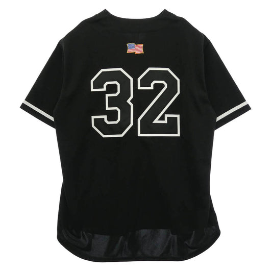 Supreme シュプリーム 25AW Swords Baseball Jersey ソーズ ベースボール ジャージー 半袖 シャツ ブラック系 L【極上美品】【中古】