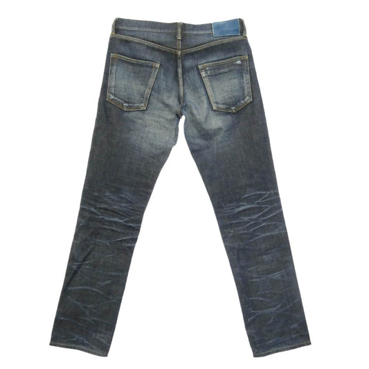VISVIM ビズビム 16AW 0116205005008 SOCIAL SCULPTURE 04 NON-WASHED ソーシャル スカルプチャー ノンウォッシュド デニムパンツ インディゴブルー系 W32【中古】