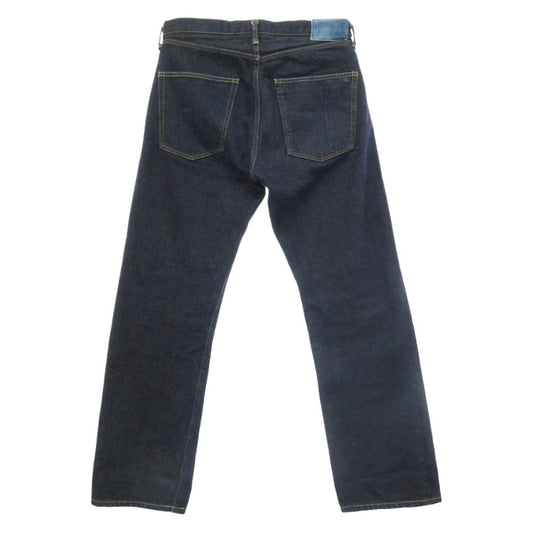 VISVIM ビズビム 21SS 0121105005001 01 RAW SOCIAL SCULPTURE DENIM ロウ ソーシャル スカルプチャー デニム パンツ インディゴブルー系 W34【中古】