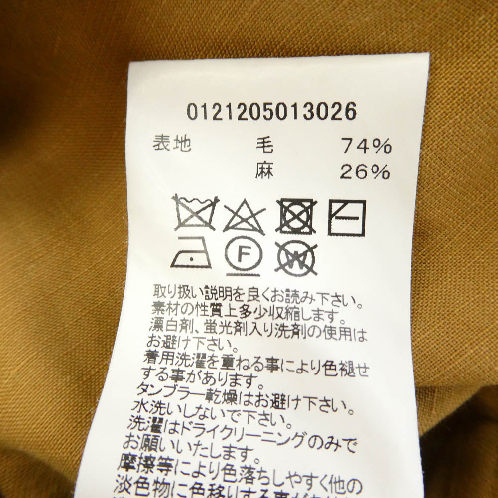 VISVIM ビズビム 21AW 0121205013026 FOUR WINDS COAT フォー ウィンズ コート ベージュ系 1【中古】