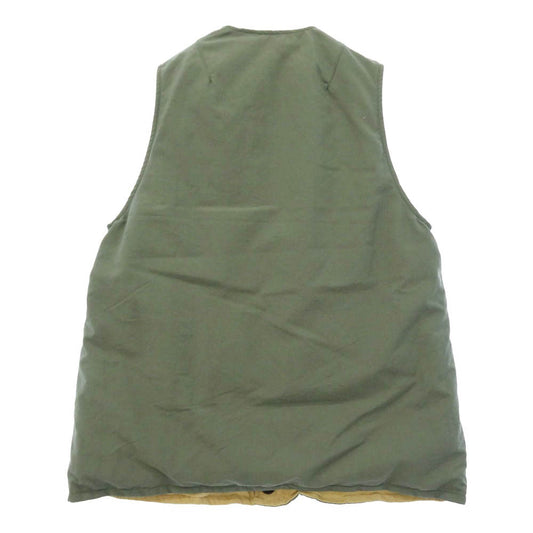 VISVIM ビズビム 21SS 0121105013004 KORA DOWN VEST リバーシブル コラ ダウンベスト ベージュ系 カーキ系 2【中古】