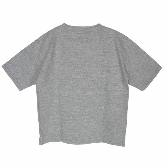 ORGUEIL オルゲイユ OR-9067 Crew T-Shirt クルーネック コットン Tシャツ 半袖 カットソー グレー系 44【中古】
