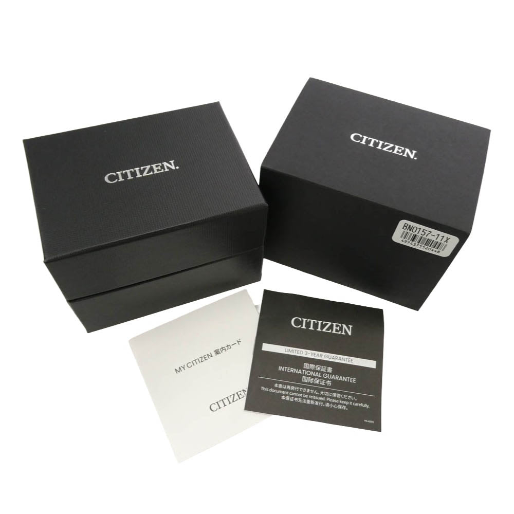 CITIZEN シチズン BN0157-11X PROMASTER MARINE プロマスター マリン エコドライブ ウォッチ 時計 グリーン系【中古】