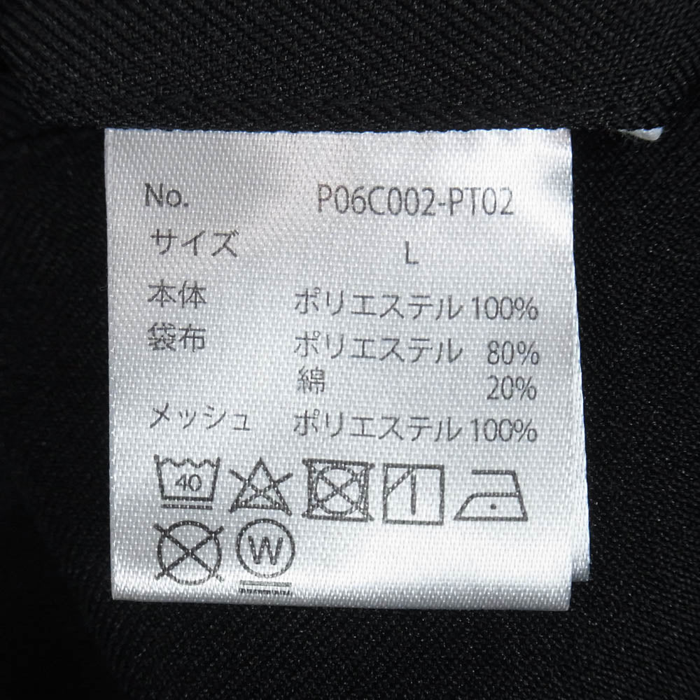 プア P06C002-PT02 UNIHOME-03 ユニフォーム スラックスパンツ ブラック系 L【中古】