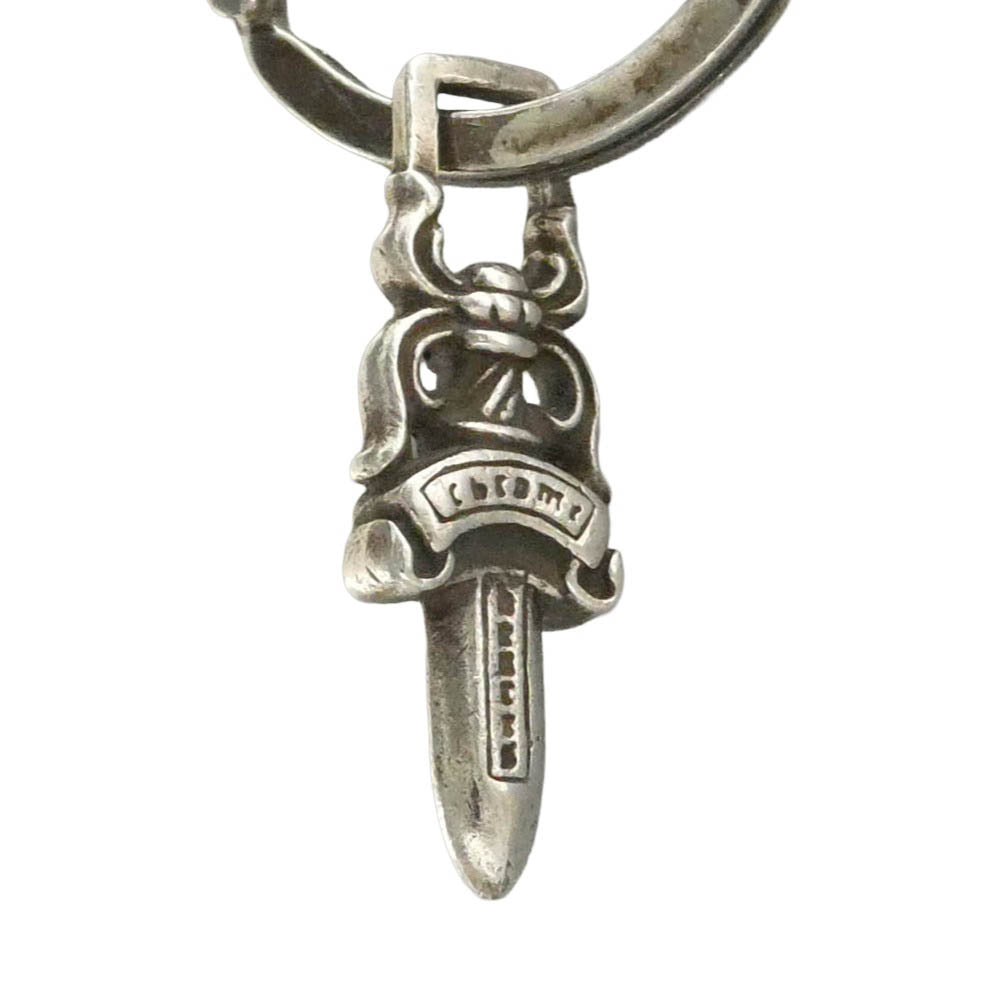 CHROME HEARTS クロムハーツ(原本無) CRAW #5DAGGER クロウチャーム #5ダガー キーチェーン シルバー系【中古】