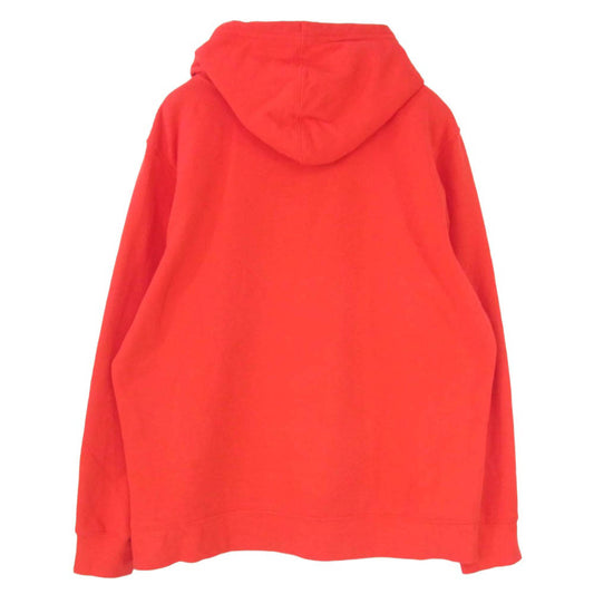 THE NORTH FACE ノースフェイス HALF DOME PO HDY ハーフドーム プルオーバー フーディ パーカー レッド系 XL【中古】