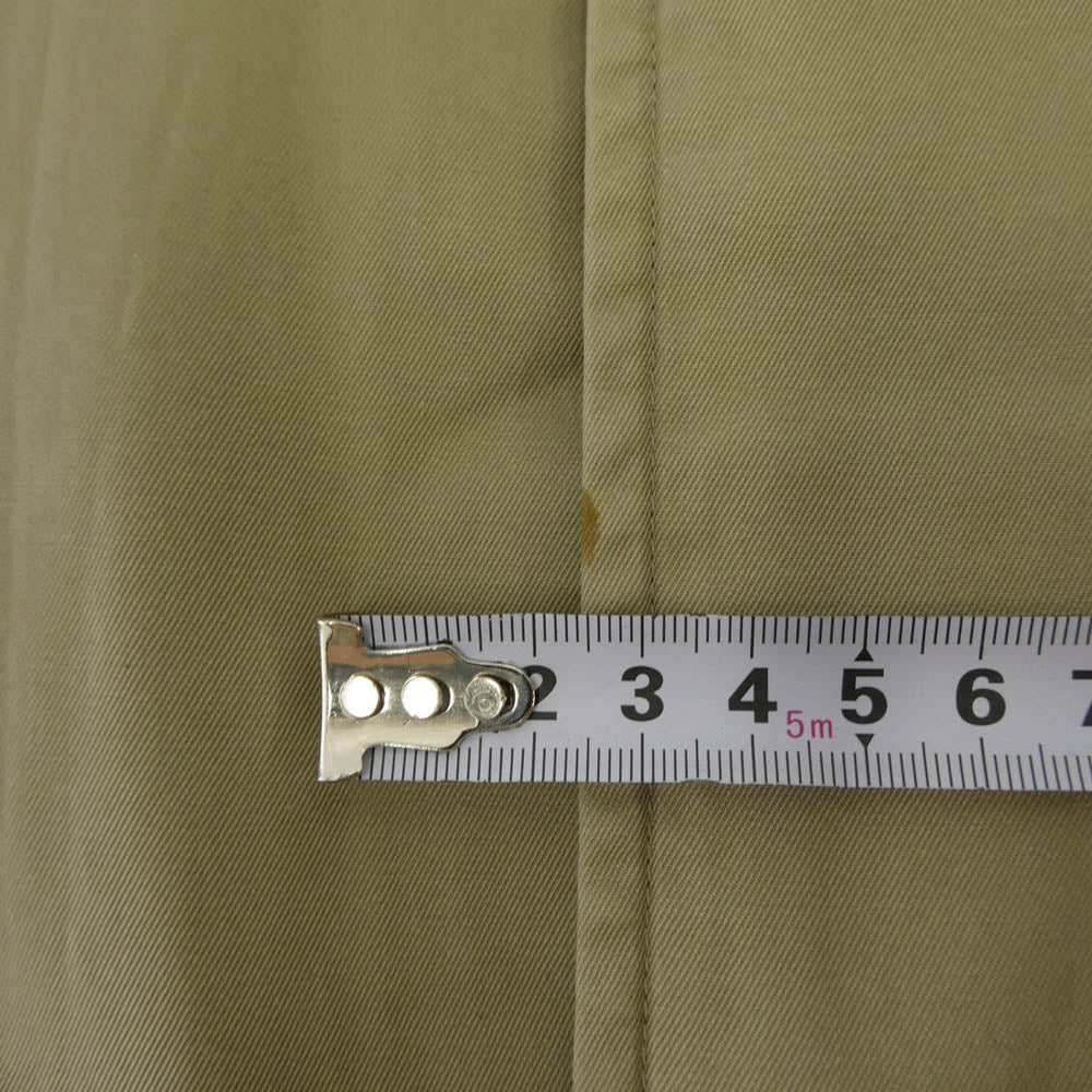 BURBERRY バーバリー BBB55-940-72 Burberrys オールド ライナー付き プローサム ステンカラーコート イニシャル入 カーキ系 160【中古】