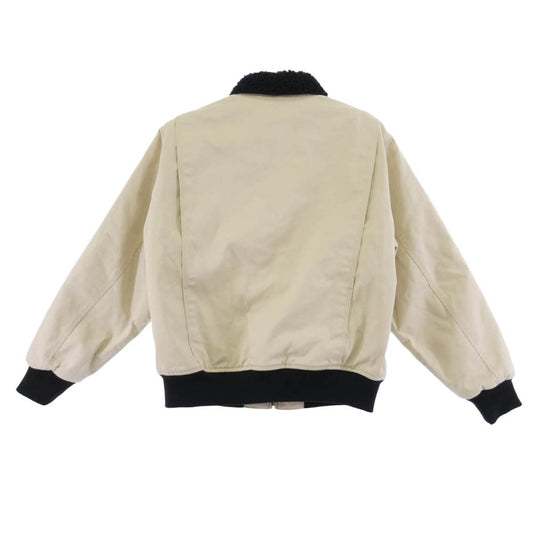 WACKO MARIA ワコマリア Dickies ディッキーズ 25FW-WMO-DC01 × Dickies ディッキーズ WORK JACKET 襟ボア ワーク ジャケット ブルゾン ベージュ系 L【中古】