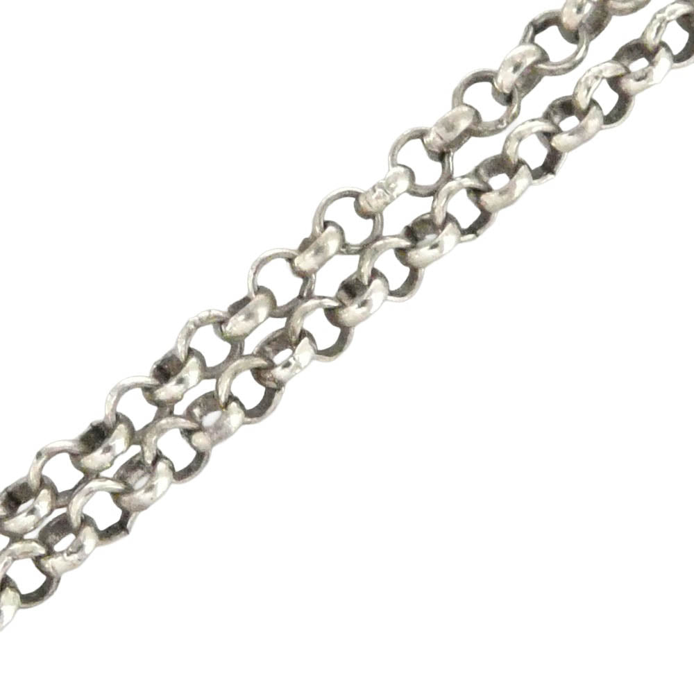 CHROME HEARTS クロムハーツ(原本無) NECKCHAIN R16 16inch 16インチ ロールチェーン ネックレス シルバー系【中古】