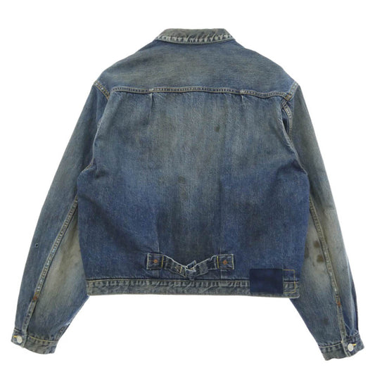 VISVIM ビズビム 26SS 126105006002 SS 102XX JKT DMGD-1013 ダメージ加工 デニム ジャケット インディゴブルー系 2【新古品】【未使用】【中古】
