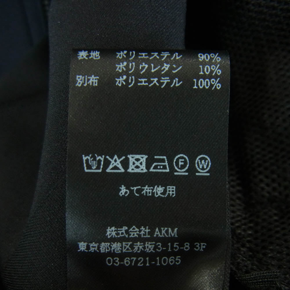 1piu1uguale3 ウノピュウノウグァーレトレ MDB007-PEU017 Del Piero JET SET GRANVIA NECK ZIP PARKA デル・ピエロ ジェットセット グランヴィア ネック ジップ パーカー ブラック系 5【美品】【中古】