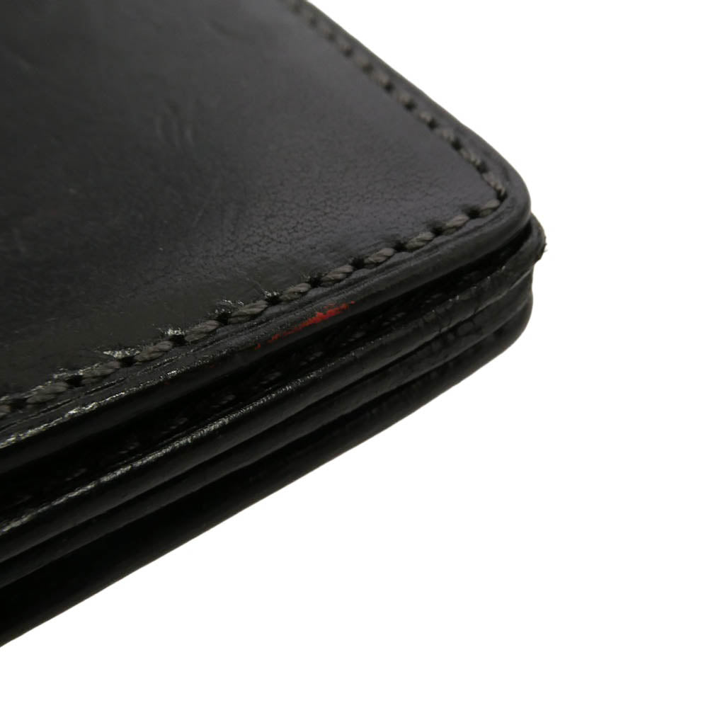 SOMES SADDLE ソメスサドル カード ケース 名刺入れ オールレザー ブラック系【中古】