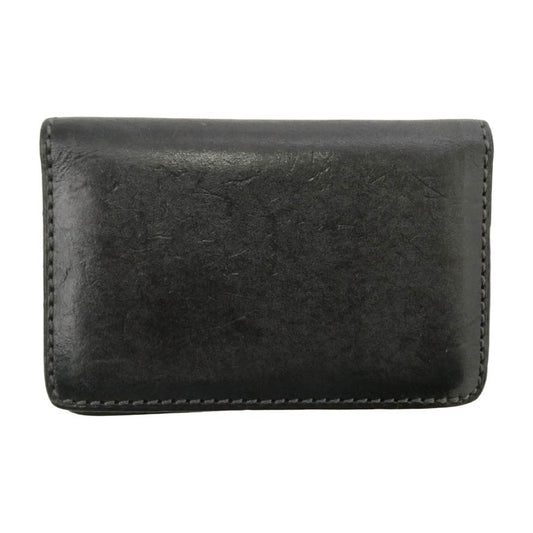 SOMES SADDLE ソメスサドル カード ケース 名刺入れ レザー ブラック系【中古】