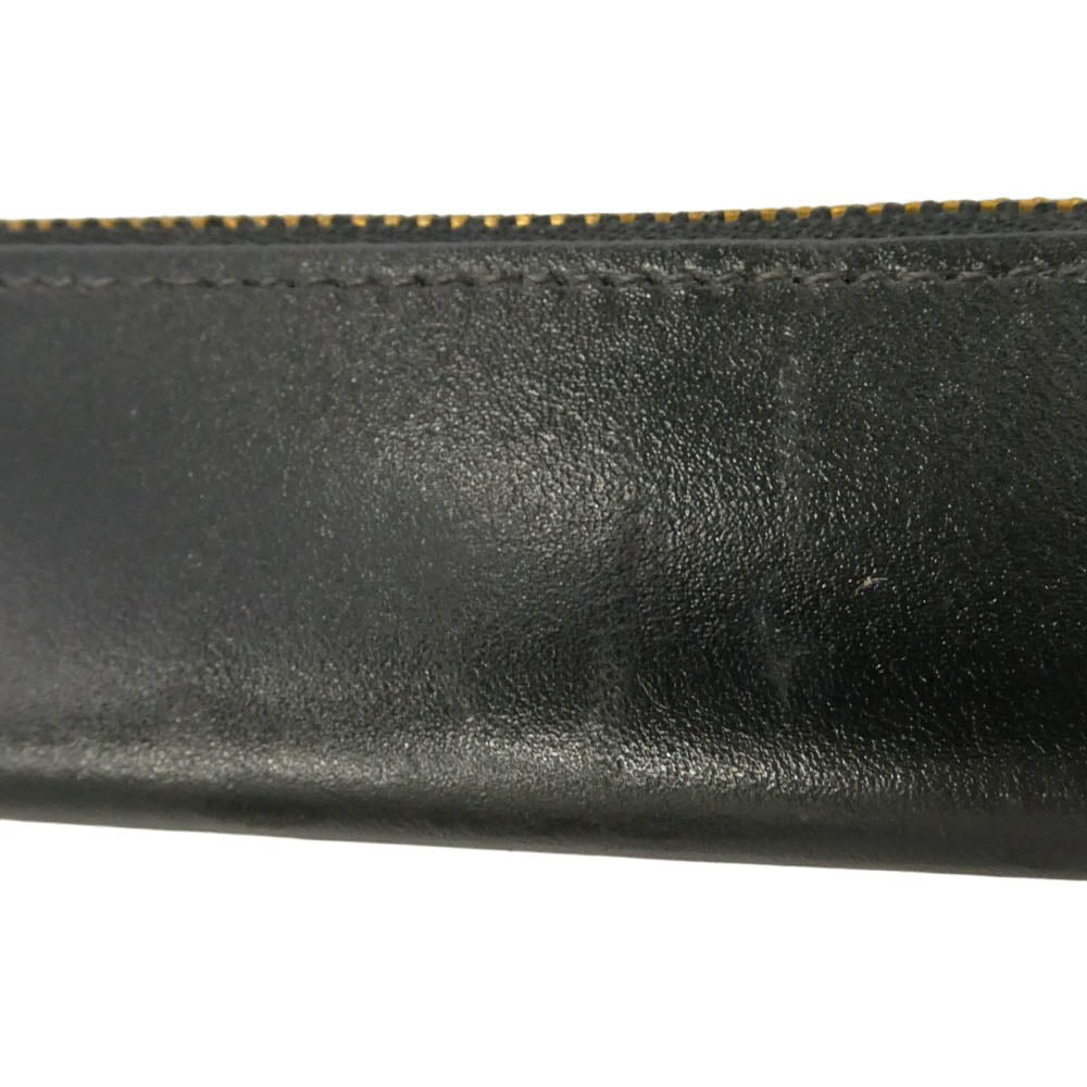 SOMES SADDLE ソメスサドル レザー ペンケース 筆入れ ブラック系【中古】