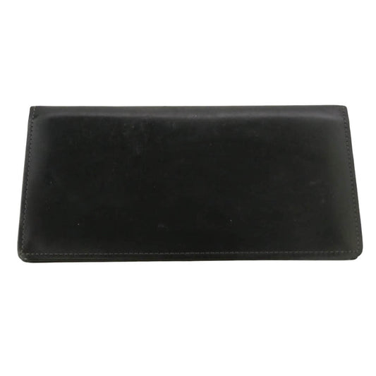 SOMES SADDLE ソメスサドル 2つ折り レザー ウォレット 札入れ 長財布 ブラック系【中古】