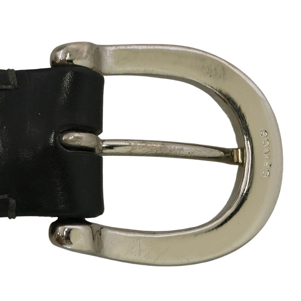 SOMES SADDLE ソメスサドル ホースマン レザー 馬蹄ベルト ブラック系 ブラック系【中古】