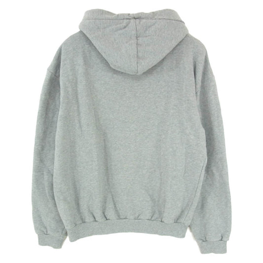 CELINE セリーヌ 2Y468670Q Loose Hoodie コットンフリース ルーズ フーディー プルオーバー パーカー グレー系 L【中古】