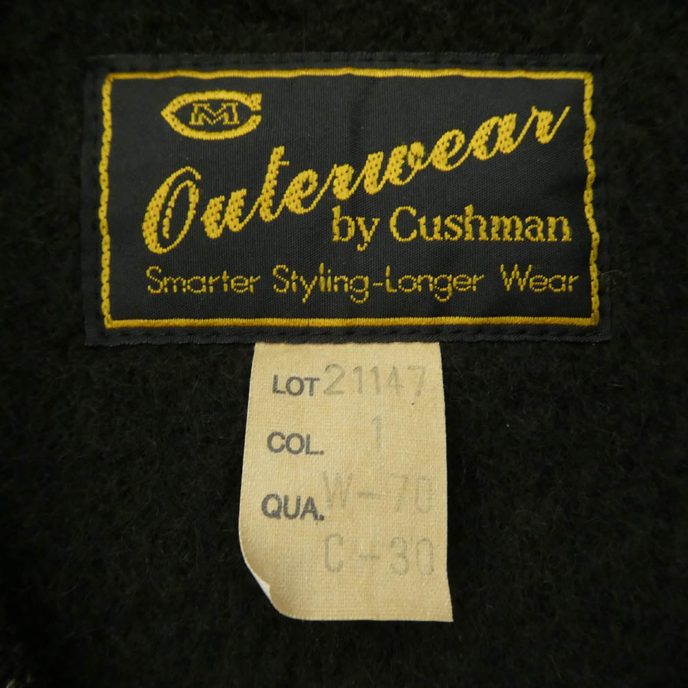 CUSHMAN クッシュマン 21147 ビーチクロス A-1 ジャケット ブラック系 M【中古】