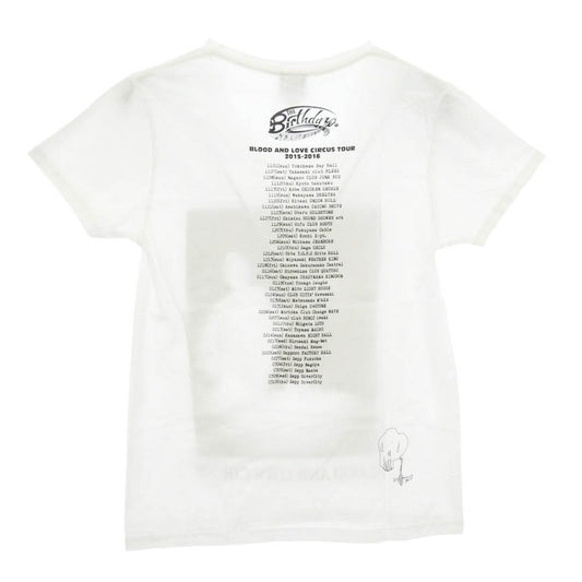 ザ・バースディ グラフィックプリント 半袖 Tシャツ カットソー ホワイト系 XS【中古】