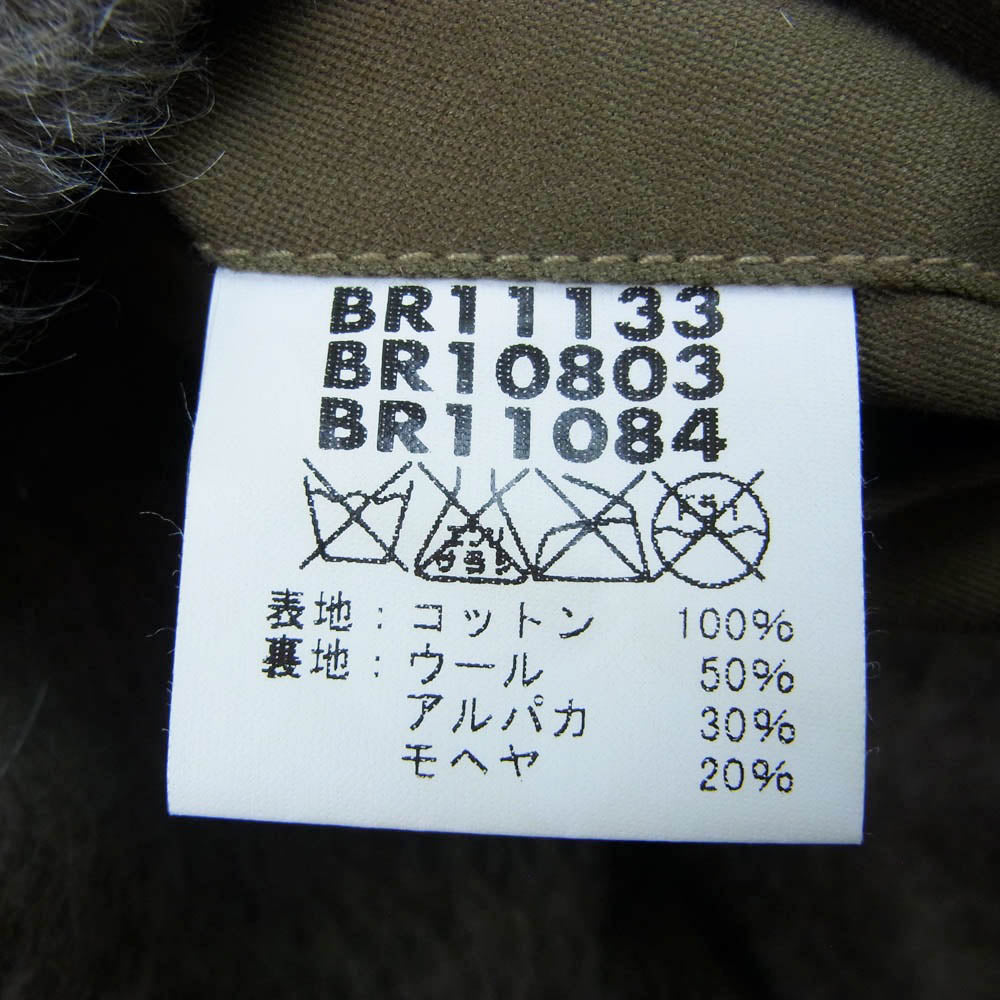 Buzz Rickson's バズリクソンズ BR11133 B-10 ROUGH WEAR CLOTHING CO. フライト ジャケット カーキ系 40【中古】