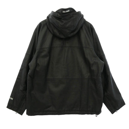 Supreme シュプリーム 22SS GORE-TEX Leather Jacket Black ゴアテックス レザージャケット マウンテンパーカー ブラック系 L【美品】【中古】