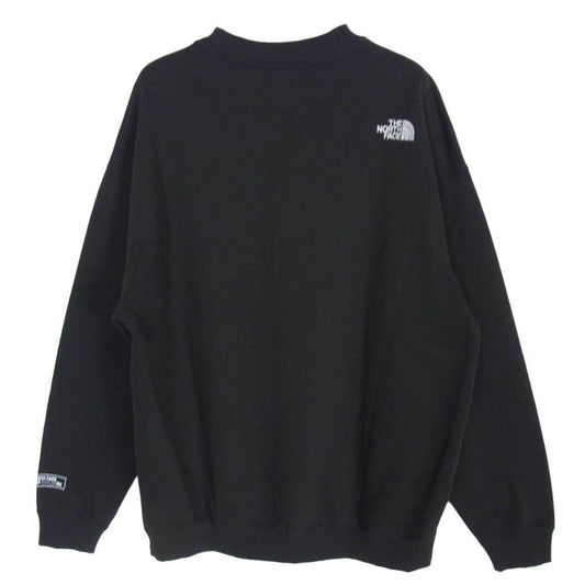 THE NORTH FACE ノースフェイス NT12444 NEVER STOP ING CREW ネバー ストップ アイエヌジー クルー スウェット ブラック系 S【極上美品】【中古】