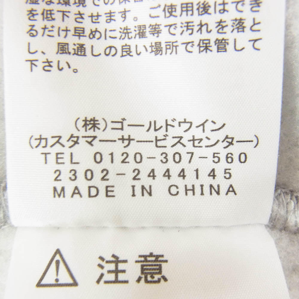 THE NORTH FACE ノースフェイス NT62337 Small Logo Heather Sweat Crew スモールロゴ ヘザースウェット クルー グレー系 S【新古品】【未使用】【中古】