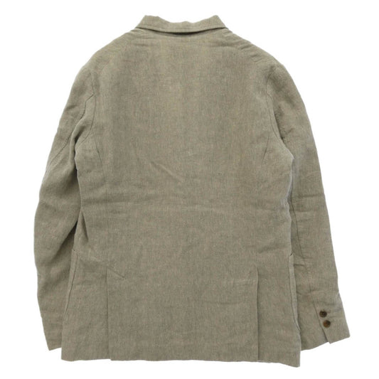 VISVIM ビズビム 14SS 0114105013017 GRANGER BLAZER リネン ブレザー 4B テーラードジャケット グレー系 2【中古】