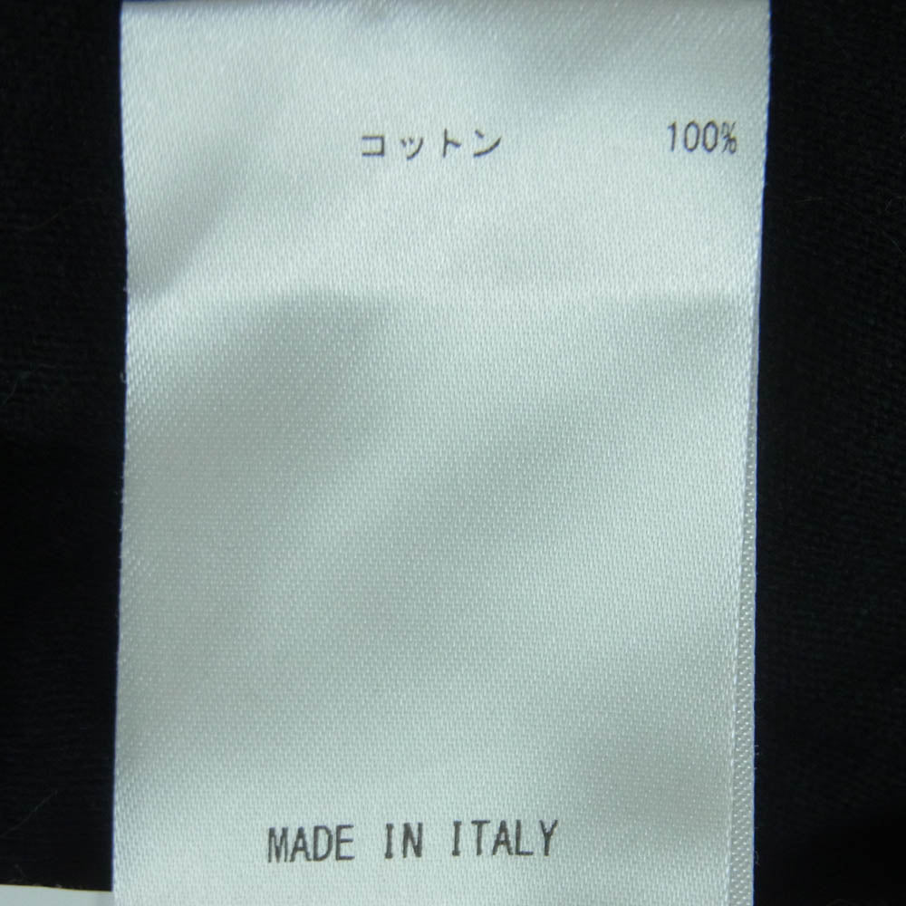 JIL SANDER ジルサンダー KKJMBW0115 フロントダブルポケット クルーネック プルオーバー 長袖 Tシャツ カットソー ブラック系 S【中古】