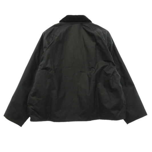 Barbour バブアー 23AW 232MWX1678 TRANSPORT トランスポート 2ワラント オイルド ワックスコットン ジャケット ショートブルゾン ブラック系 36【中古】