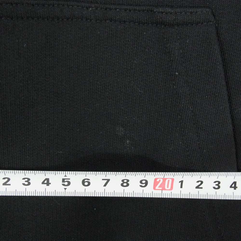 MAISON MARGIELA メゾンマルジェラ 18SS S50GU0056 STEREOTYPE ステレオタイプ ロゴ プルオーバー パーカー ブラック系 48【中古】