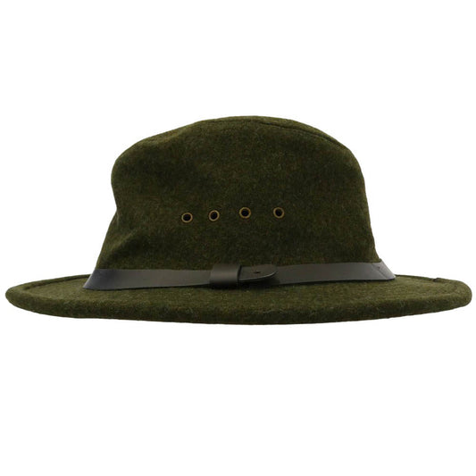 FILSON フィルソン 60025LE USA製 Virgin Wool Packer Hat ウール パッカー ハット 帽子 モスグリーン系 ブラウン系 XL【中古】