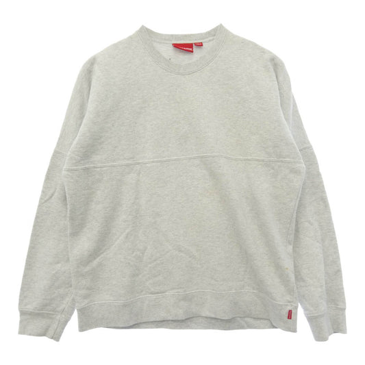 Supreme シュプリーム 20SS Stars Crewneck スター バックロゴ クルーネック スウェット グレー系【中古】
