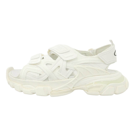 BALENCIAGA バレンシアガ 21SS 617542 Track touch-strap Sandals トラック タッチ ストラップ サンダル ホワイト系 26.5cm【極上美品】【中古】