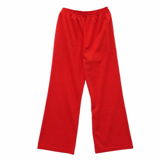 CELINE セリーヌ 22SS 2Z135121O FLARED JOGGING PANTS IN DOUBLE FACE JERSEY フレア ジョギング ダブルフェイス ジャージ スウェット パンツ レッド系 1【新古品】【未使用】【中古】