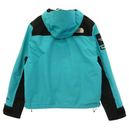 Supreme シュプリーム 19SS NP11901I x The North Face Arc Logo Mountain Parka Blue ザノースフェイス アーチ ロゴ マウンテン パーカー ライトグリーン系【中古】
