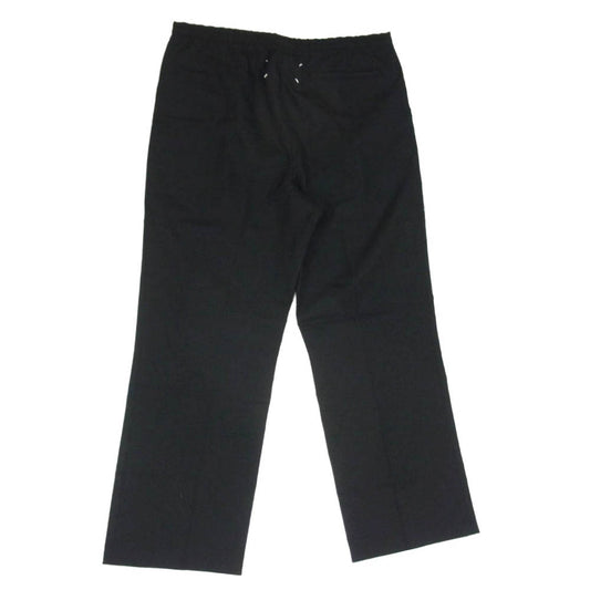 MAISON MARGIELA メゾンマルジェラ 20SS S50KA0524 10ライン 1タック センタープレス ウール イージー スラックス パンツ ブラック系 46【中古】