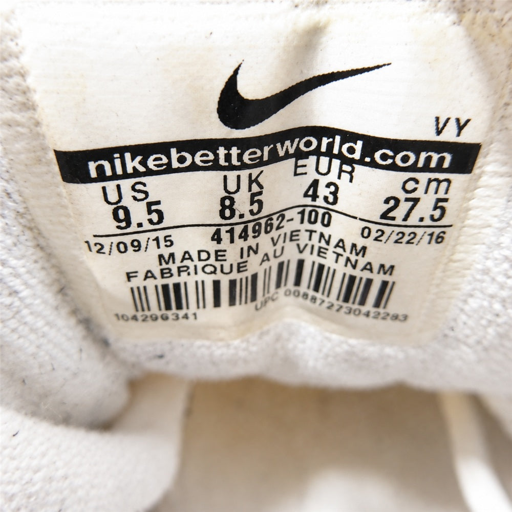 NIKE ナイキ 414962-100 Air More Uptempo Varsity Red エアモアアップテンポ バーシティレッド ハイカット スニーカー ホワイト系 レッド系 27.5cm【中古】