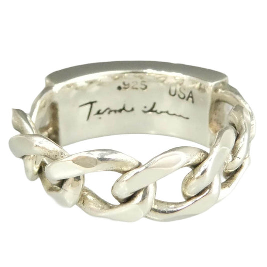 TENDERLOIN テンダーロイン ID RING IDチェーン リング シルバー系 21.5号【中古】