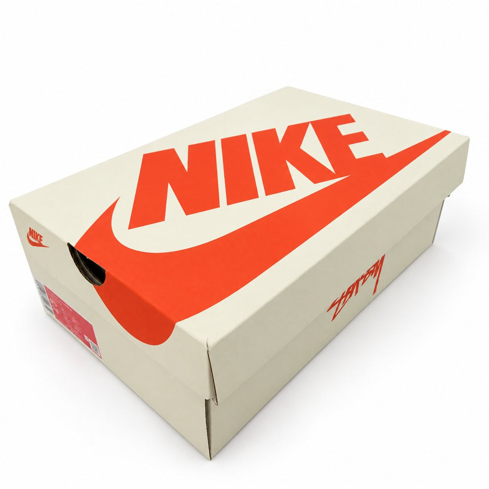 STUSSY ステューシー NIKE ナイキ FD6475-100 × Nike Air Flight 89 Low SP ナイキ エアフライト89 ロー SP スニーカー ホワイト系 ブラウン系 26.5cm【新古品】【未使用】【中古】