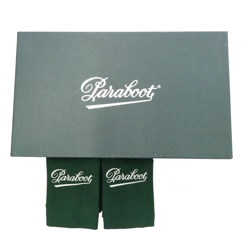 Paraboot パラブーツ 228112 ADONIS H アドニス GALAXY SOLE ギャラクシーソール レザー ローファー シューズ ブラック系 UK7.5【中古】