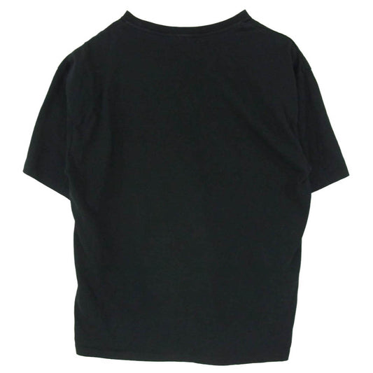 WACKO MARIA ワコマリア 25SS 25SS-WMT-WT06 WASHED HEAVY WEIGHT T-SHIRT ウォッシュド ヘビー ウエイト ロゴ プリント コットン Tシャツ ブラック系 M【中古】