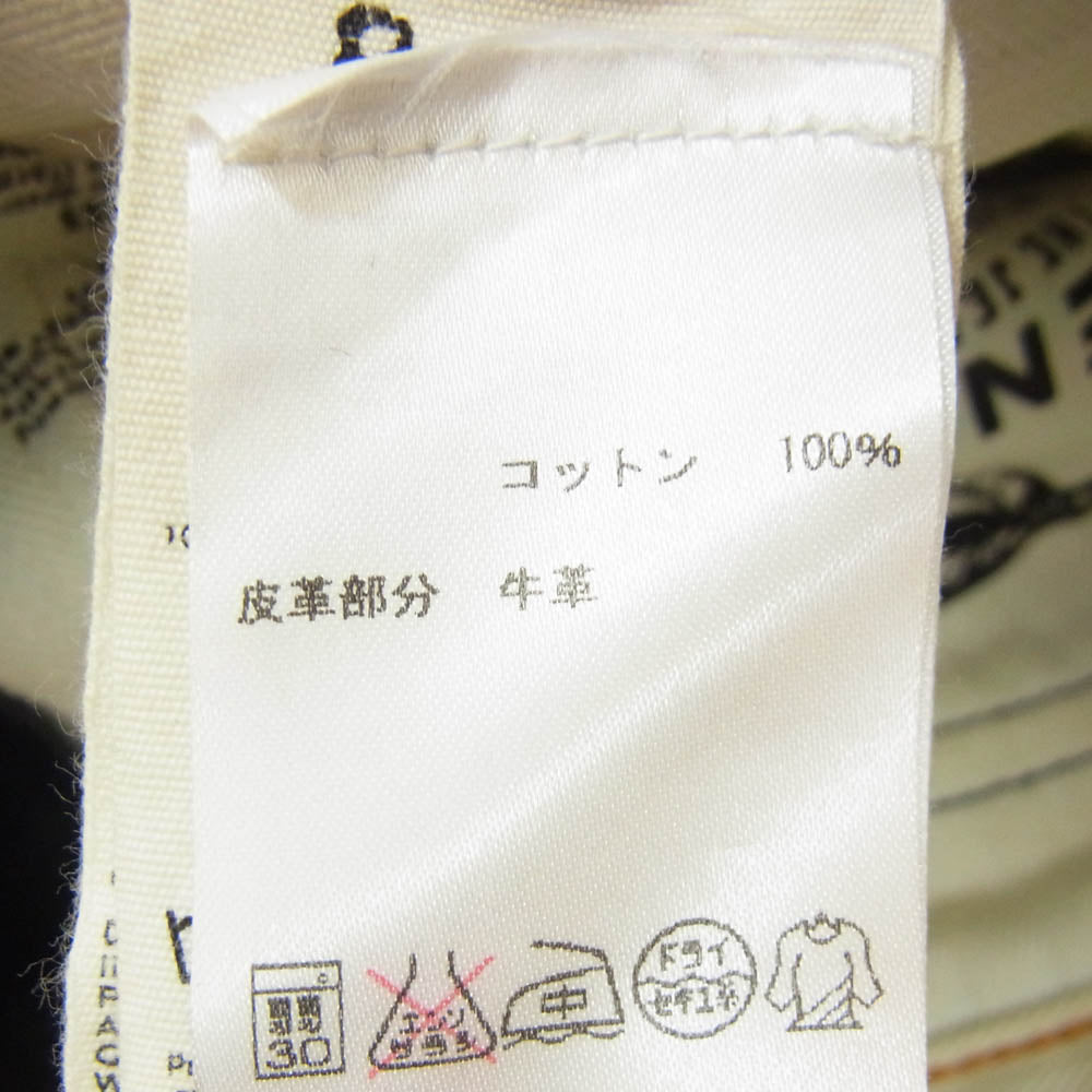 DENHAM デンハム SKIN スキン 革パッチ ジップフライ デニムパンツ ジーンズ インディゴブルー系 29【中古】