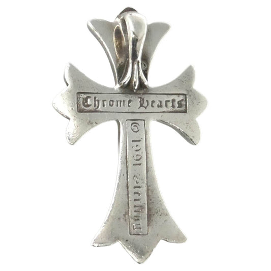 CHROME HEARTS クロムハーツ(原本無) CH CRS SML スモールCHクロス ペンダント トップ シルバー系【中古】