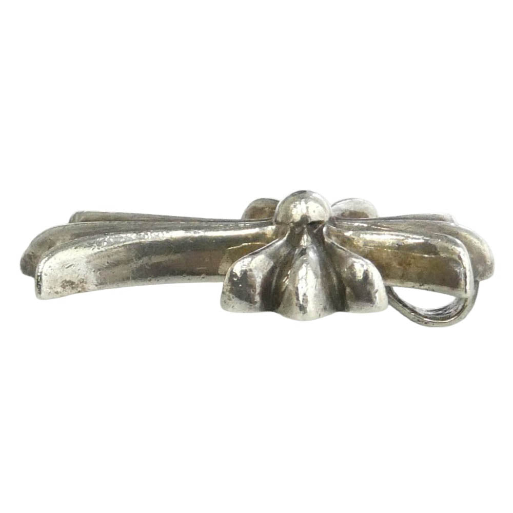 CHROME HEARTS クロムハーツ(原本無) CH CRS SML スモールCHクロス ペンダント トップ シルバー系【中古】