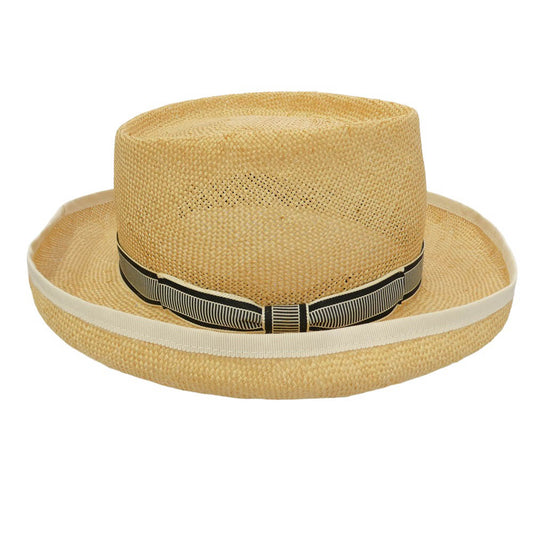 JUNYA WATANABE COMME des GARCONS MAN ジュンヤワタナベコムデギャルソンマン WC-K601 ストローハット 帽子 ベージュ系 ブラック系【中古】