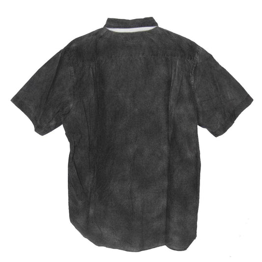 COMME des GARCONS HOMME PLUS コムデギャルソンオムプリュス PI-B039 AD2002 コーティング加工 半袖 シャツ ブラック系 表記無し【中古】