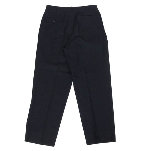 COMME des GARCONS HOMME コムデギャルソンオム HP-10038X 田中オム ジップフライ スラックス パンツ ブラック系 X【中古】