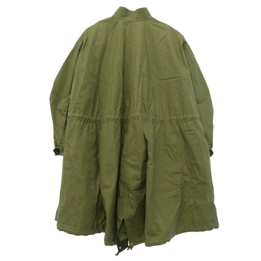 Sacai サカイ SCW-079 M65-TYPE ミリタリー スタンドカラー フィッシュテール モッズコート カーキ系 3【中古】